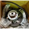 Image 2 : BNIB Assorted Mechanical Components & Supplies - includes 2 PTO Clutch Components/ Honeycomb Polishi