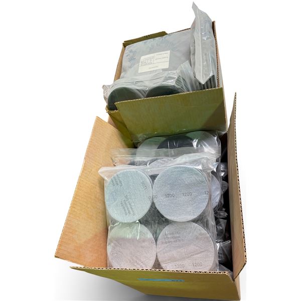 BNIB WerkMaster SuperSnd 5-inch Sanding Discs 1200 Grit Rating - approx. 500 pcs Box (2 Boxes)