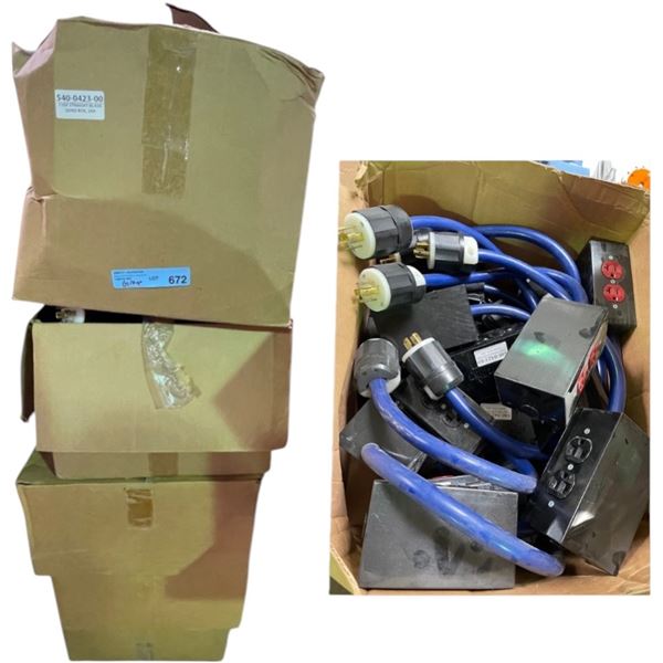 BNIB Assorted Sizes & Models Range Cords - approx. 30 pcs (2 Boxes)