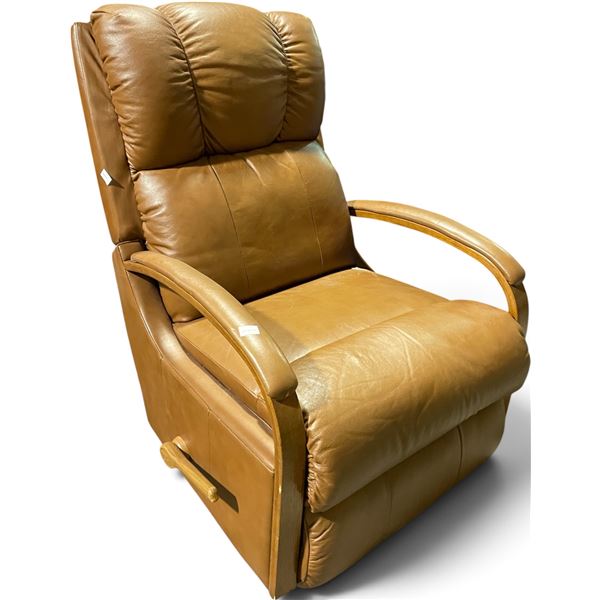 Brown Leather Rocking chair Recliner