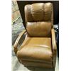 Image 2 : Brown Leather Rocking chair Recliner