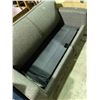 Image 2 : Grey two-seater Sofa Bed - approx. 71" Long x 37" Deep