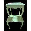 Image 1 : Set of 2 Cream Accent French Provincial Style Tables