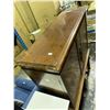 Image 3 : Vintage Wooden Console Veneer Panels Radio Cabinet - approx. 44" x 15" x 55"