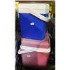 Image 3 : Sentry Safe & Misc. Items - includes 2 Coolers, Glass Lamp Shades & More
