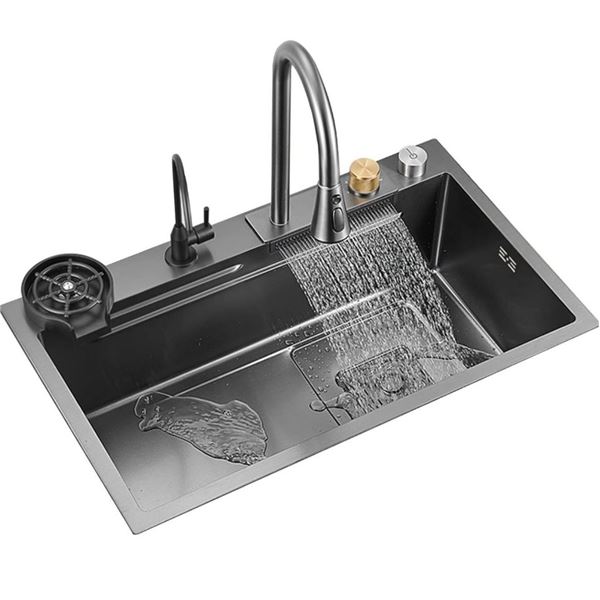 BNIB Brushed Gold Hand Wash Sink - Model DLS-8246 (color may differ)