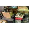 Image 2 : Large Group of Vintage Electronics & Speakers - includes Radio & tube parts, Transmitter & More