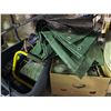 Image 2 : Multi-Tier Steel Tools Rolling Cart & Contents - includes Shop-vac, CAbles & More