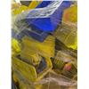 Image 3 : Pallet full of assorted Yellow & Blue Organizer Plastic Stackable Storage Bins - approx. 50pcs