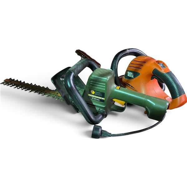 Group of 2 Black & Decker Hedge Hog