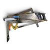 Image 1 : Lot of Assorted Vintage Hand Saws and Carpenter's Framing Square