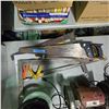 Image 4 : Lot of Assorted Vintage Hand Saws and Carpenter's Framing Square