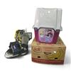 Image 1 : Group of Portable Halogen Work Lights, Trailer Light Kit, Circuit Breaker Finder & Electrical Access