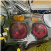 Image 3 : Group of Portable Halogen Work Lights, Trailer Light Kit, Circuit Breaker Finder & Electrical Access