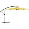 Image 1 : BNIB CorLiving 9.5ft Tilting Offset Patio Umbrella - Yellow (Nootka)
