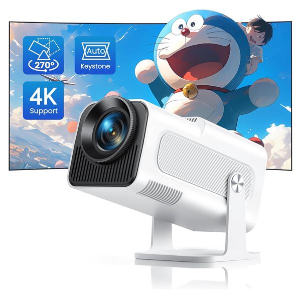 TOPTRO TR27 4K Portable Projector - Open Box Return (Tested)