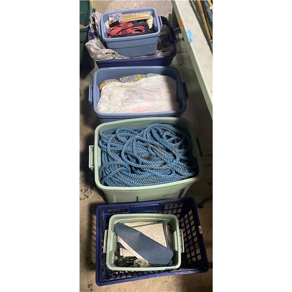 Group of Assorted Items - Including Ropes, Tools etc