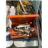 Image 4 : Group of Assorted Items - Including Ropes, Tools, Foldable Chair etc