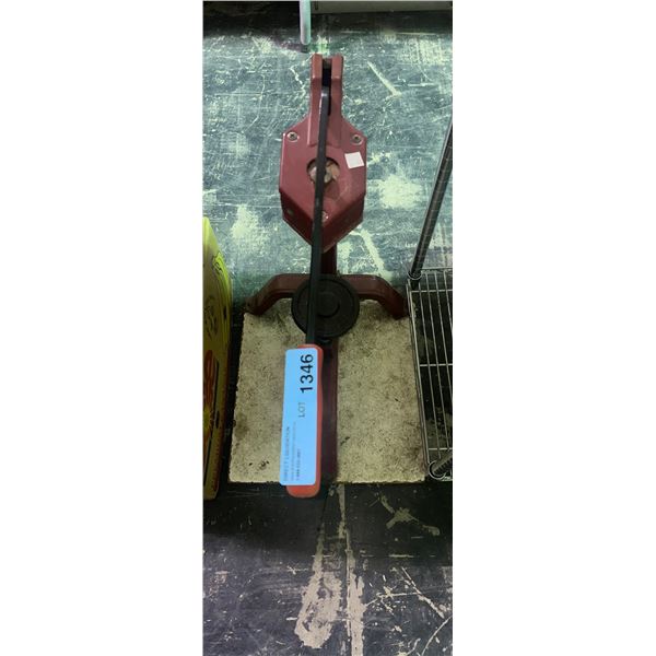 Vintage Heavy Duty Cast Metal Bottle Capper Press Stand
