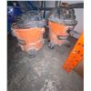 Image 2 : Group of 2 Industrial Ridgid Vacuum Cleaners