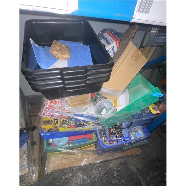 Pallet Lot of Assorted Items - Includes Tools, Household stuff etc