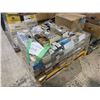 Image 2 : Pallet of assorted industrial hardware including various size bolts and screws etc.