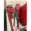 Image 2 : Group of assorted 18" Pipe Wrench,etc.