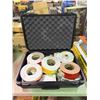 Image 1 : Group of assorted electrical, reflective sheeting and Teflon Tapes.