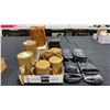 Image 1 : GROUP OF APPROX. 14 HASSELBLAD ASSORTED SIZE LENS CASES (VINTAGE ORIGINALS)
