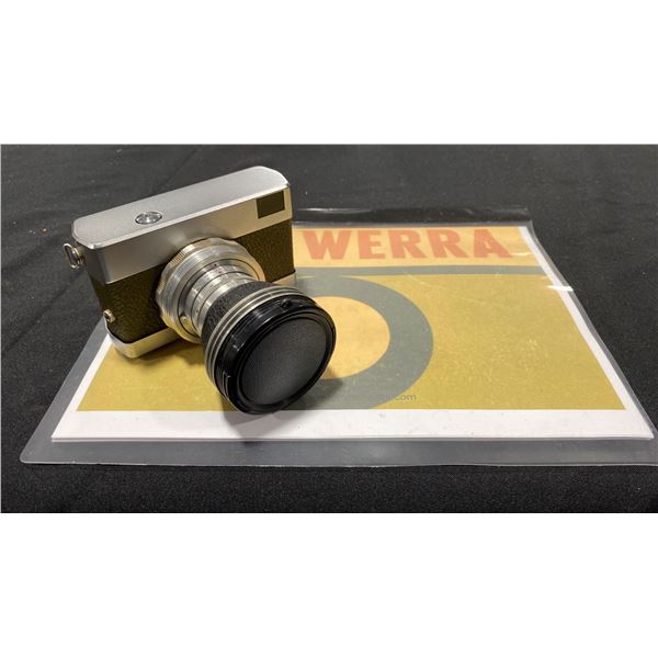 WERRA VINTAGE 35MM FILM CAMERA (MINIMALIST CAMERA MANUFACTURED BY CARL ZEISS JENA EAST GERMANY)