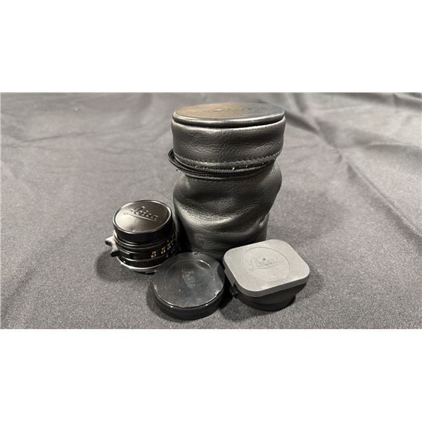 SUMMICRON M 35MM F/2 LENS WITH CASE *FITS LEICA M-SERIES CAMERA*