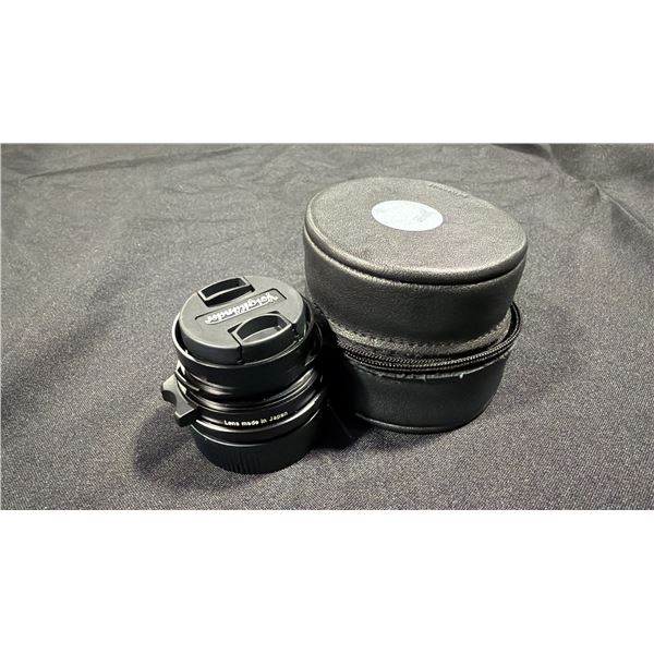 VOIGTLANDER 21MM F.4 P LENS WITH CASE *FITS LEICA M-SERIES CAMERA*