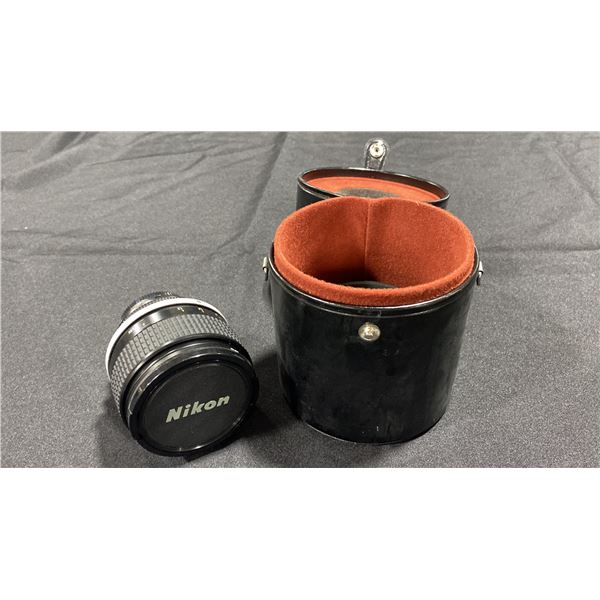 NIKON NIKKOR 85MM F/1.4 AL-S LENS WITH CASE