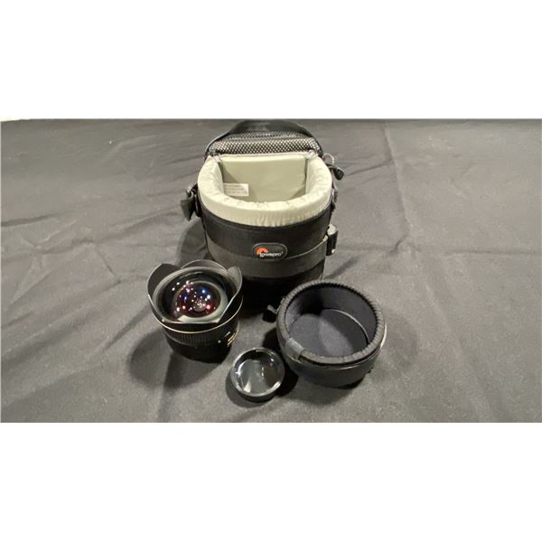 NIKON AF NIKKOR 14MM F/2.8 AS RF D AF ED ASPHERICAL LENS WITH CASE