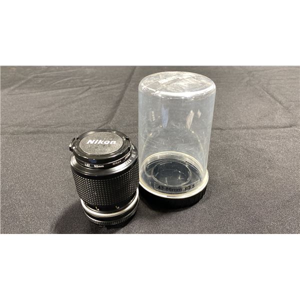 NIKON ZOOM-NIKKOR 43-86MM 1:3.5 LENS WITH CASE