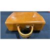 Image 5 : PRESTO VINTAGE BROWN LEATHER CAMERA CASE WITH SHOULDER STRAP, COMBINATION LOCK SET TO "000"