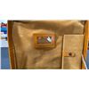 Image 7 : PRESTO VINTAGE BROWN LEATHER CAMERA CASE WITH SHOULDER STRAP, COMBINATION LOCK SET TO "000"