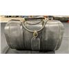 Image 1 : ASTON MARTIN VINTAGE BLACK LEATHER HANDLE BAG