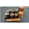 Image 1 : GROUP OF ASSORTED VINTAGE CAMERA LENS CASES & CAMERA TRIPOD CASE