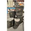 Image 1 : 4 ASSORTED LOWEPRO CAMERA LENSE CASES & 1 BPAULL CAMERA LENSE CASE