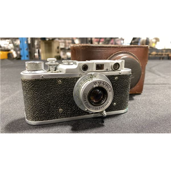LUFTWAFFE LEICA II (COPY) 35MM FILM  CAMERA WITH CASE