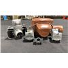 Image 1 : EXA 35MMSINGLE LENS REFLECTIVE FILM CAMERA WITH RANGEFINDER, WAIST LEVEL FINDER,