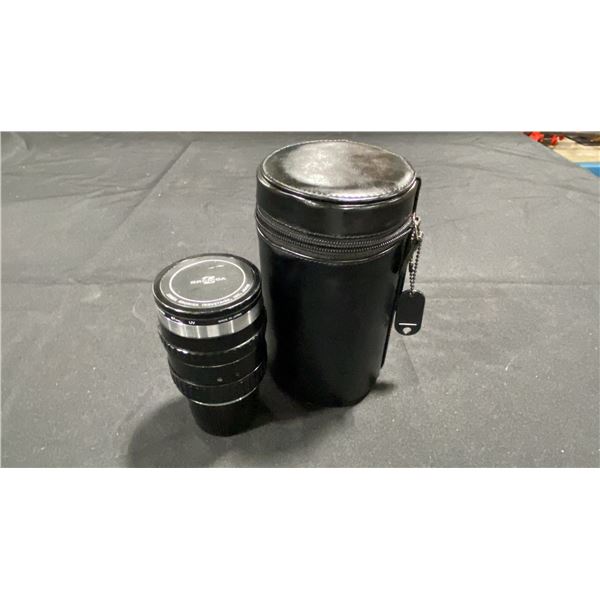 ZENZA BRONICA NIPPON KOGAKU NIKKOR-Q 1:3.5 F=135MM LENS WITH CASE