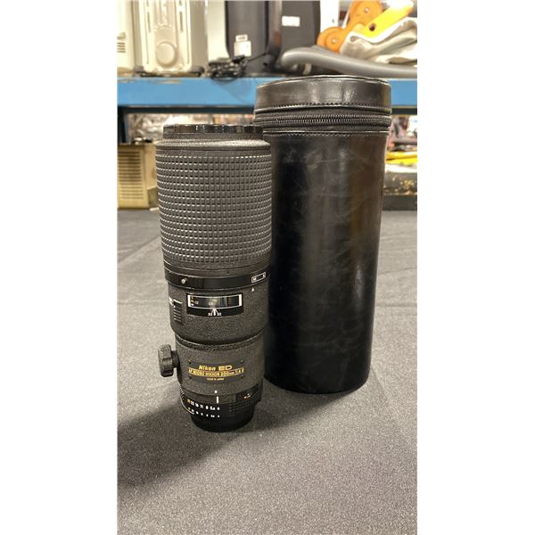 NIKON AF MICRO-NIKKOR 200MM F/4D IF-ED PROFESSIONAL GRADE MACRO LENS WITH CASE