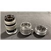 Image 2 : GROUP OF 3 CANON LENSES- 100MM F/3.5 LENS, 28MM F/2.8 & 50MM F/1.8 WITH CASES