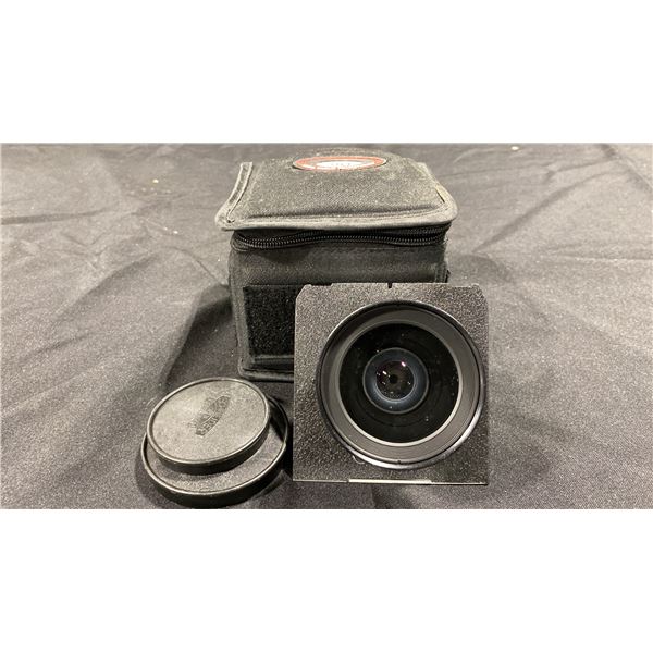 SCHNEIDER SUPER-ANGULON 90MM TACHIHARA LENS IN CASE
