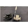 Image 1 : BERLEBACH LEVELING ADAPTER 33 DEGREES 3/8" SCREW & LINHOF VINTAGE PRECISION PAN/TILT TRIPOD HEAD