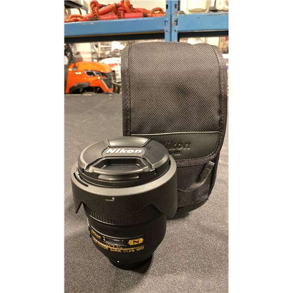 NIKON AF-S NIKKOR 24MM 1:1.4G ED PROFESSIONAL WIDE ANGLE PRIME LENS WITH SOFT TRANSPORT CASE