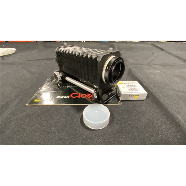 NIKON SOLIGOR BAYONET-MOUNT CLOSE UP BELLOW SYSTEM