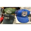 Image 6 : GROUP OF ASSORTED T-SHIRTS, HATS & BLANKETS